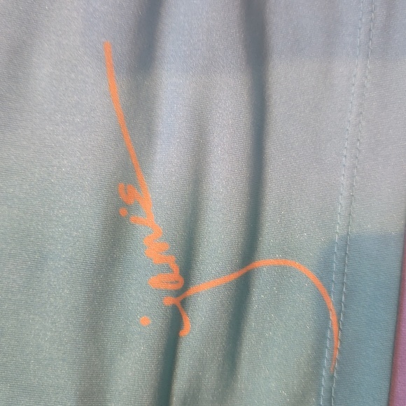 Jamie Sadock Unique Multi-Color Pastel Ombre Leisure Skort with Zipper Pockets - Picture 2 of 10